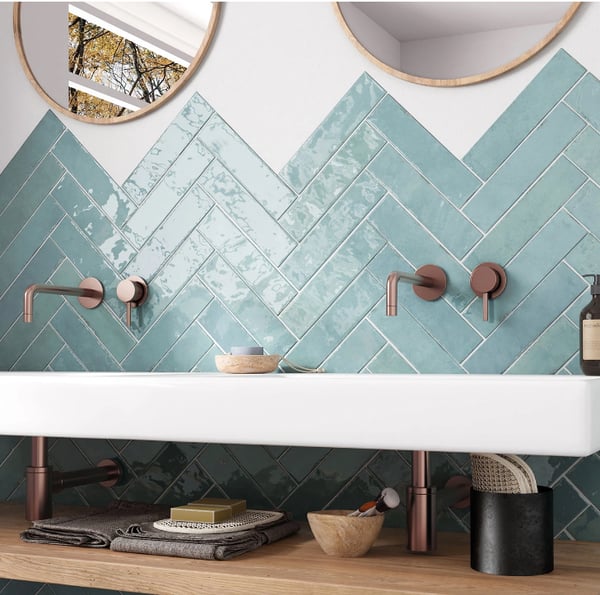 Πλακάκι Tribeca Watercolour 6x24.6 cm Equipe Ceramica